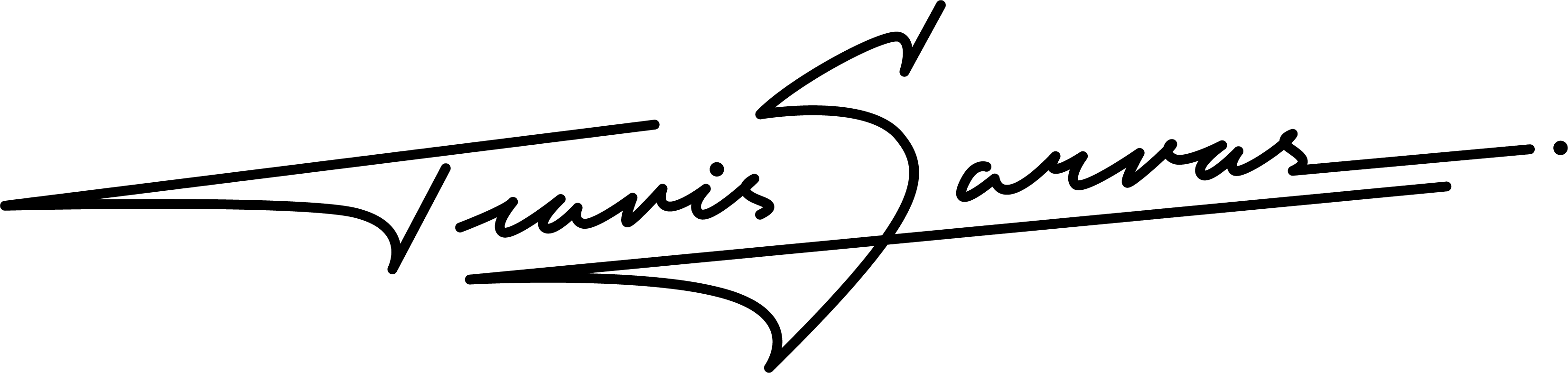 Travis Sarvas signature